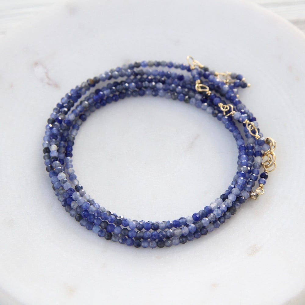 
                      
                        BRC-18K Sodalite Wrap Bracelet & Necklace
                      
                    