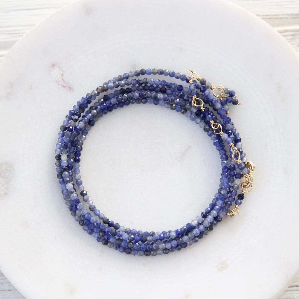 
                      
                        BRC-18K Sodalite Wrap Bracelet & Necklace
                      
                    