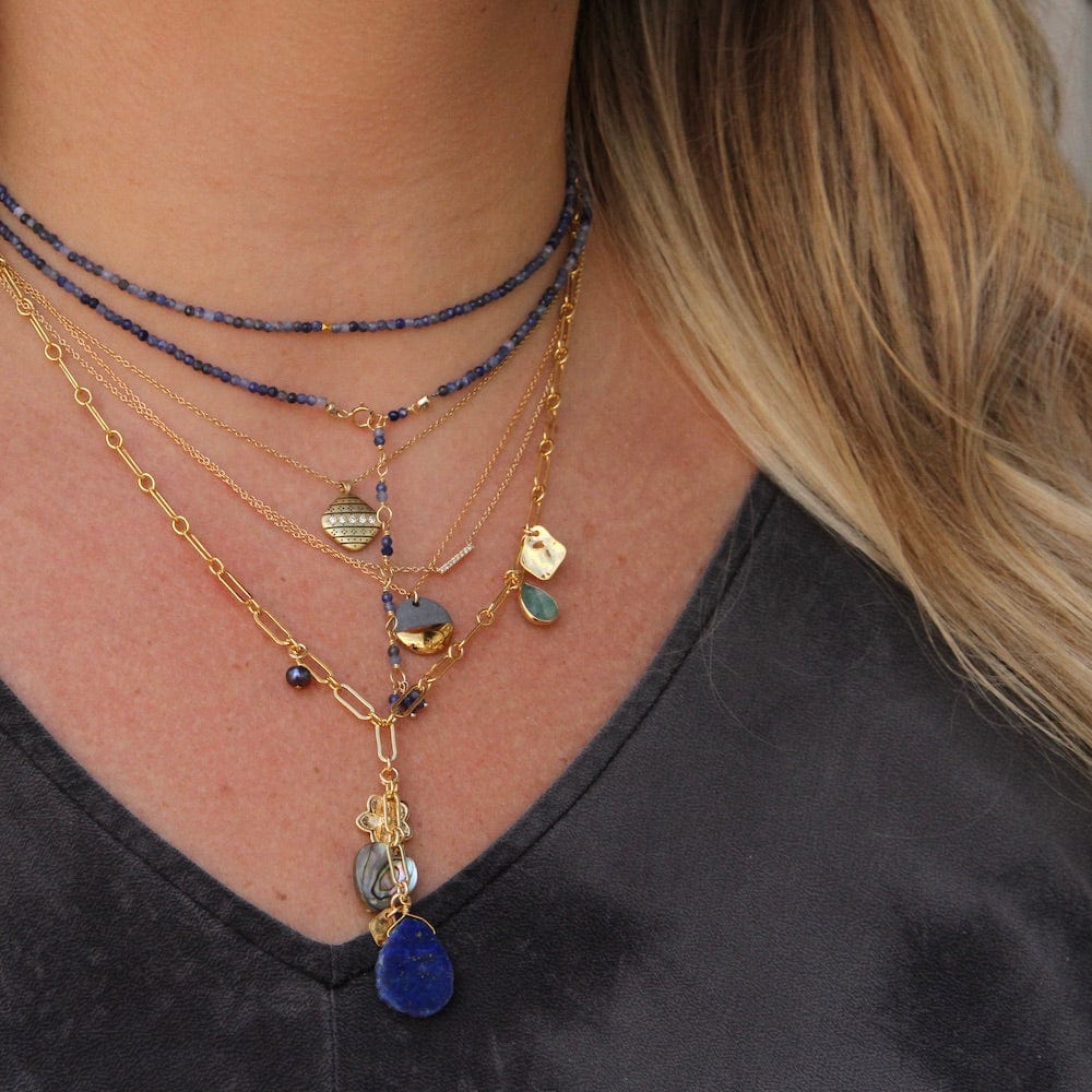 
                      
                        BRC-18K Sodalite Wrap Bracelet & Necklace
                      
                    