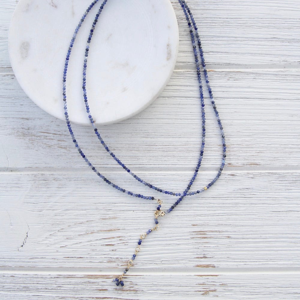 
                      
                        BRC-18K Sodalite Wrap Bracelet & Necklace
                      
                    