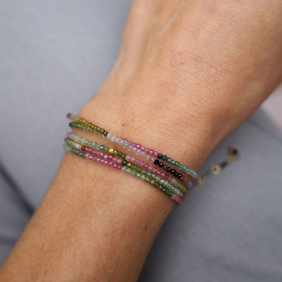 Sara Thompson - Green Tourmaline Bracelet – Day in the Life Gallery and  Design Studio