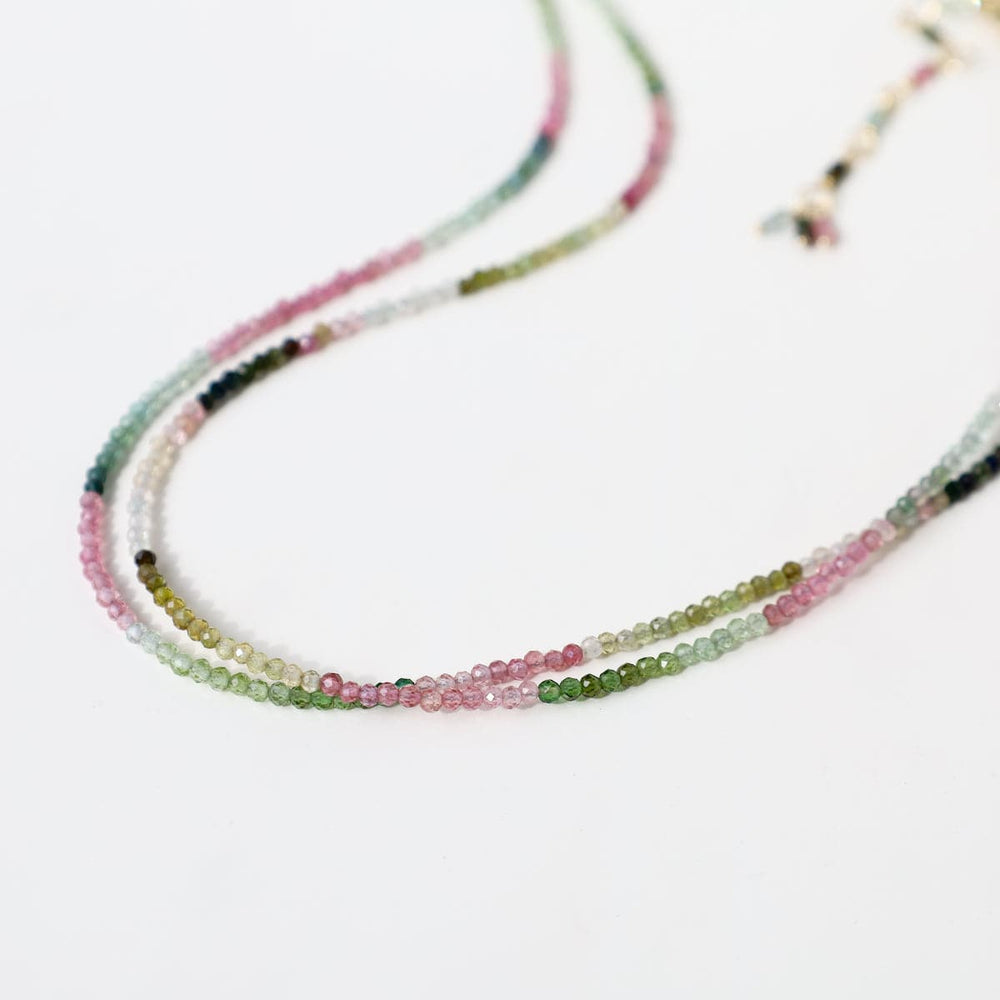 
                      
                        BRC-18K Watermelon Tourmaline Wrap Bracelet & Necklace
                      
                    