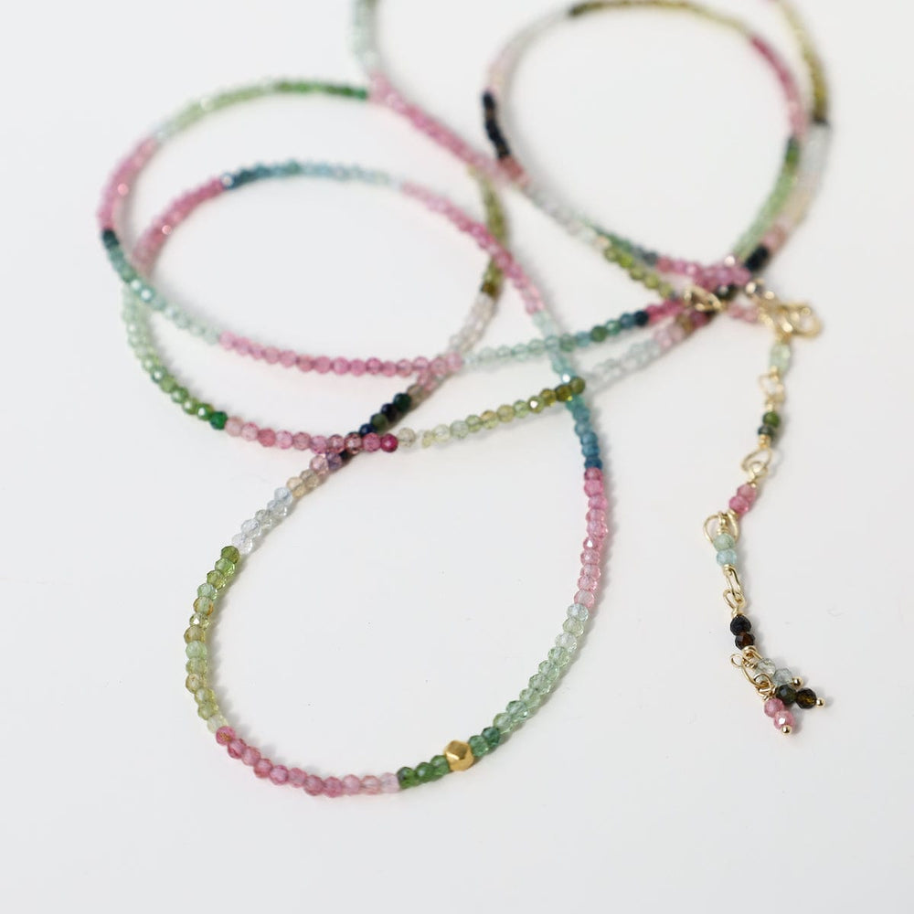 
                      
                        BRC-18K Watermelon Tourmaline Wrap Bracelet & Necklace
                      
                    