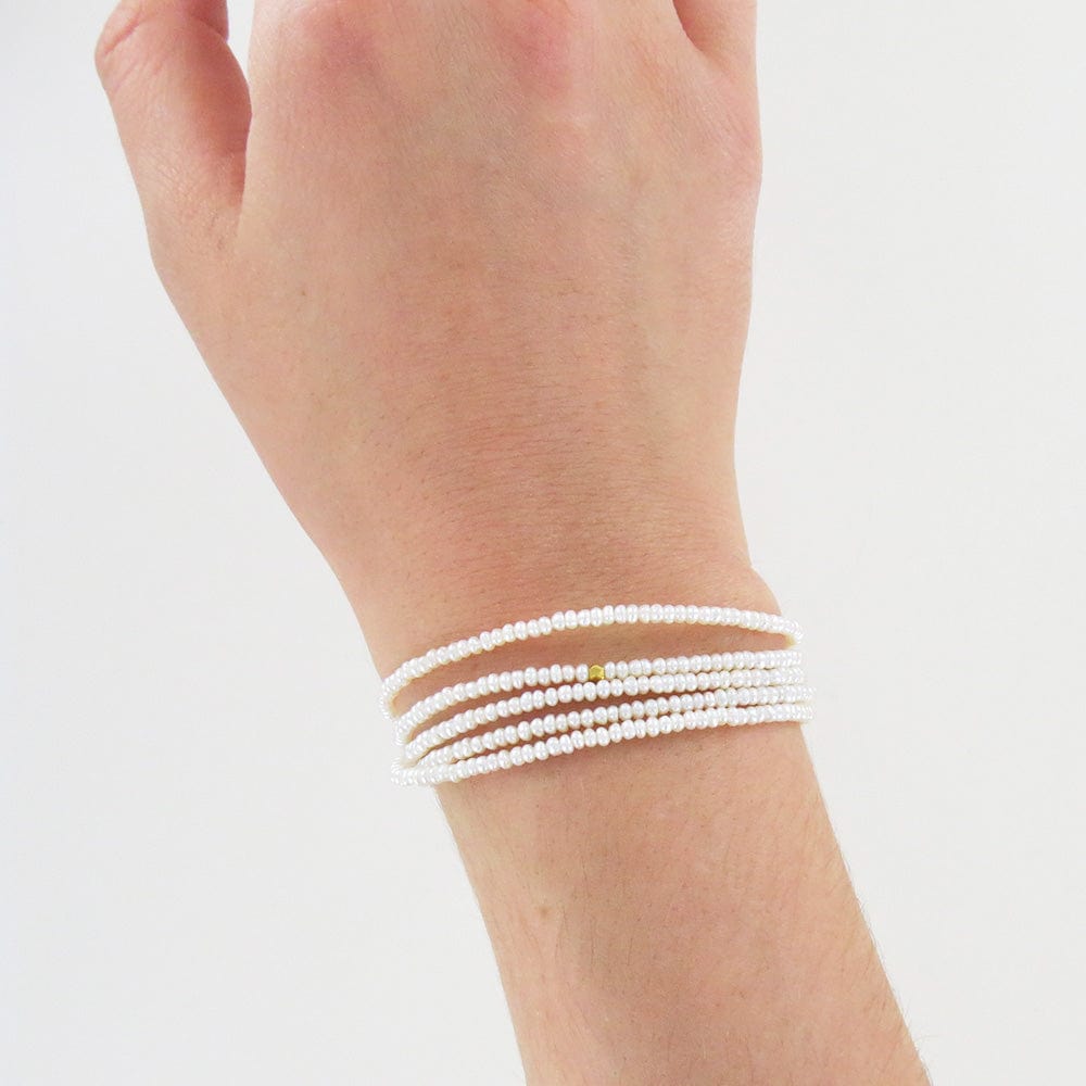 
                  
                    BRC-18K White Pearl Wrap Bracelet & Necklace
                  
                