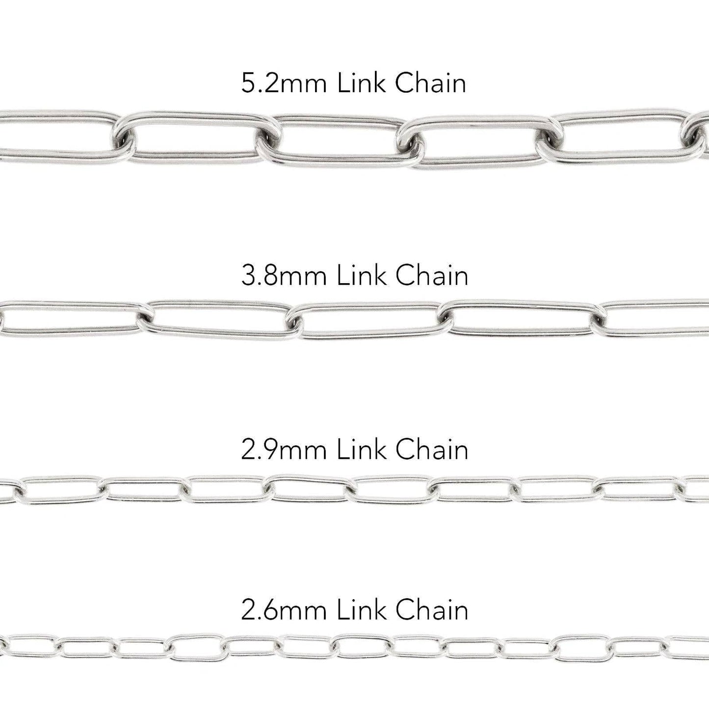 BRC 2.6mm Silver Link Bracelet