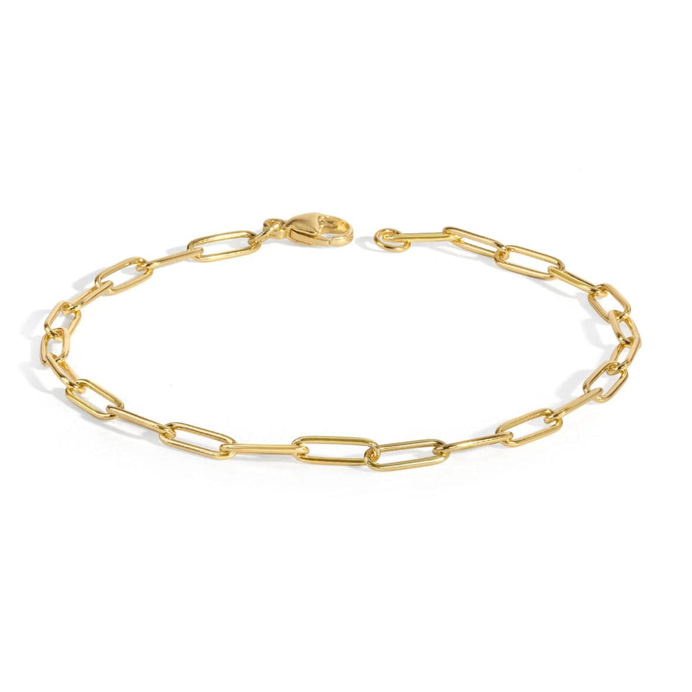 BRC 2.9mm 14k Gold Link Bracelet