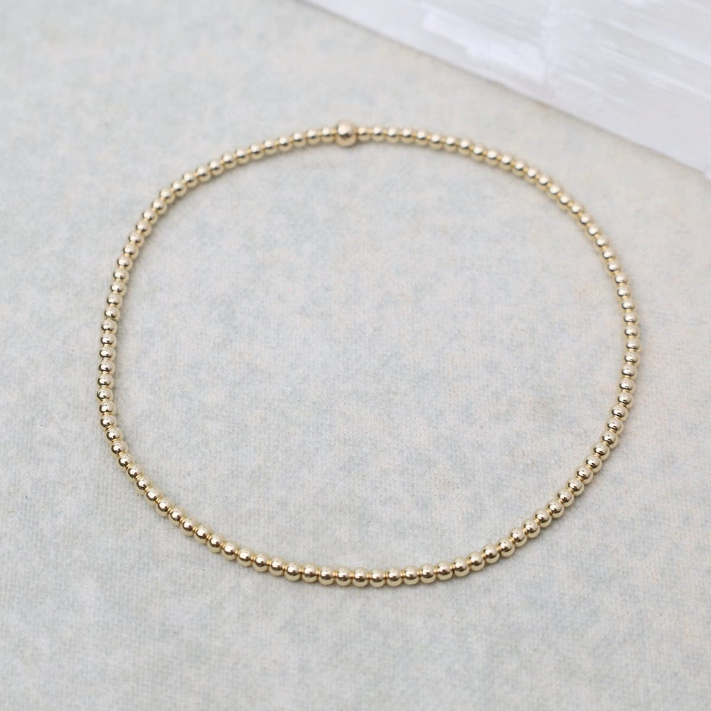 
                      
                        BRC 2mm Classic Ball Bracelet in Silver, Gold, or Two Tone
                      
                    