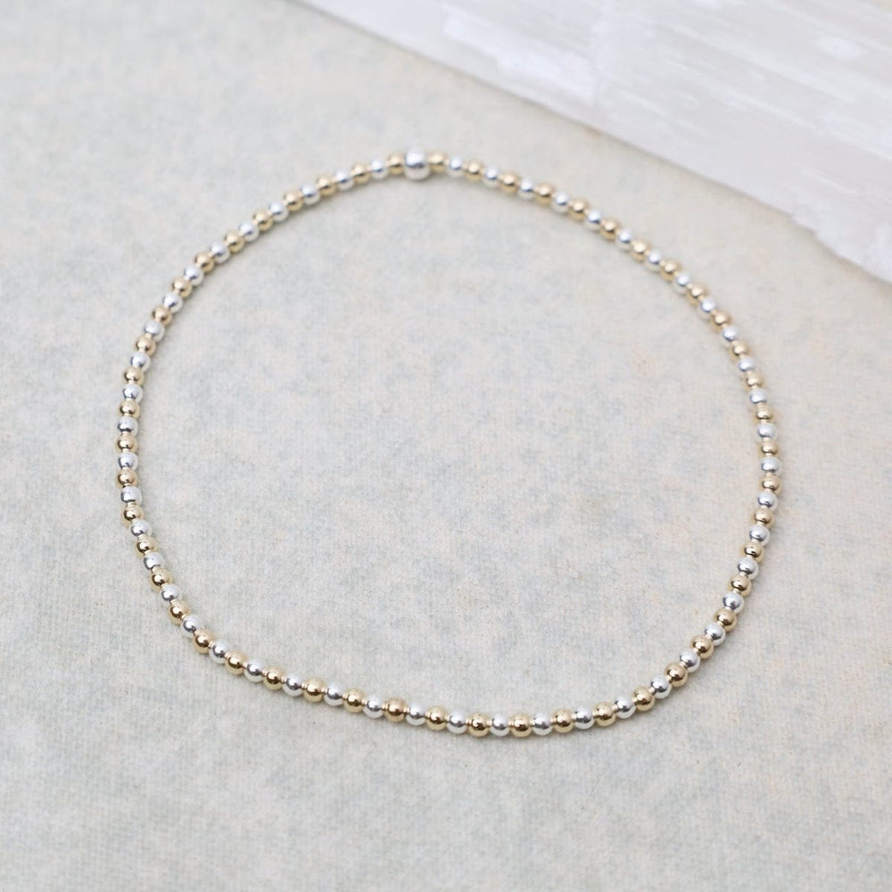 
                      
                        BRC 2mm Classic Ball Bracelet in Silver, Gold, or Two Tone
                      
                    