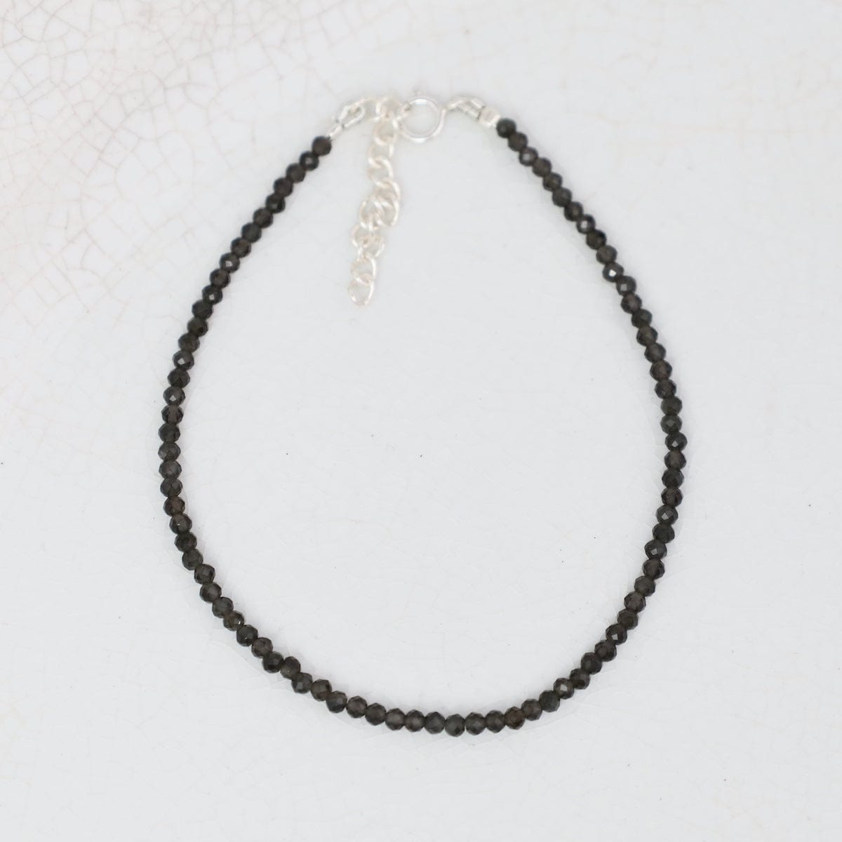 BRC 2mm Simple Stone Bracelet 7-8" - Cats Eye