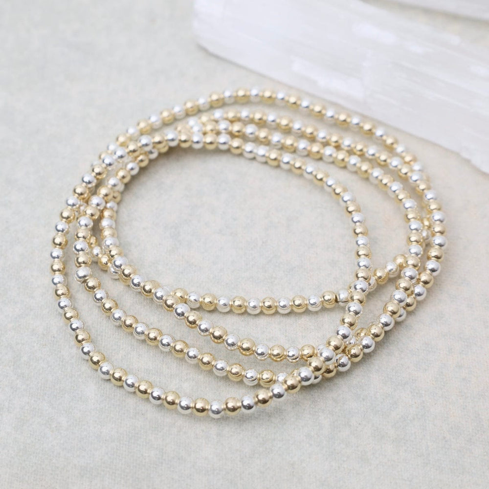 
                  
                    BRC 3mm Classic Ball Bracelet in Silver, Gold, or Two Tone
                  
                