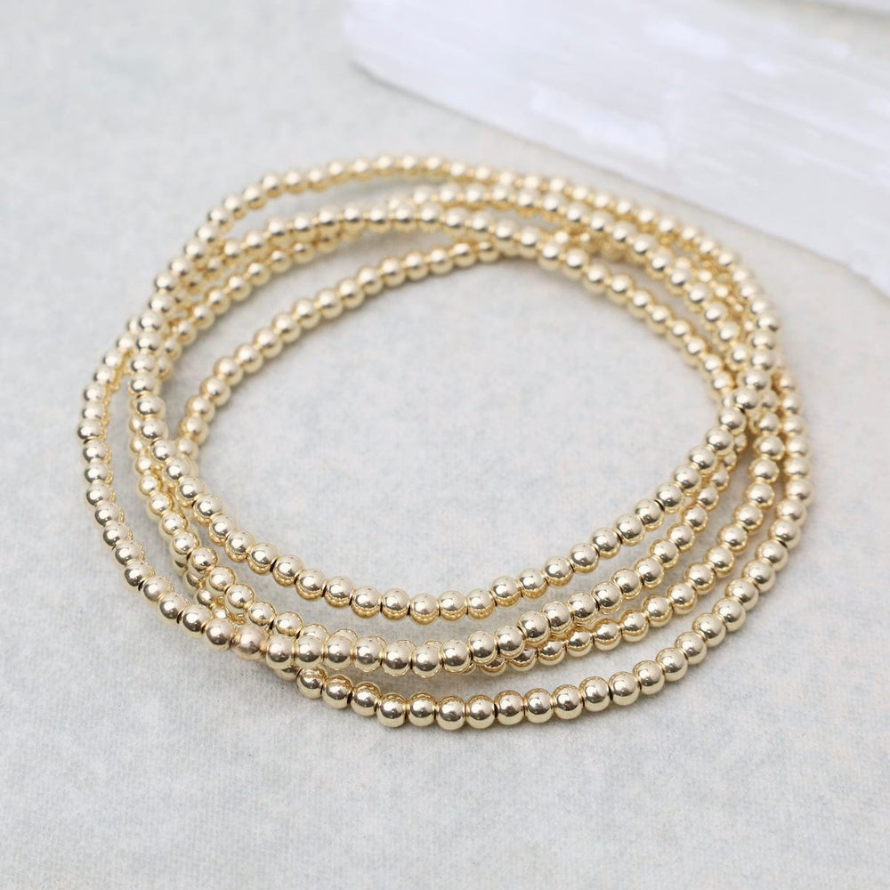 
                  
                    BRC 3mm Classic Ball Bracelet in Silver, Gold, or Two Tone
                  
                