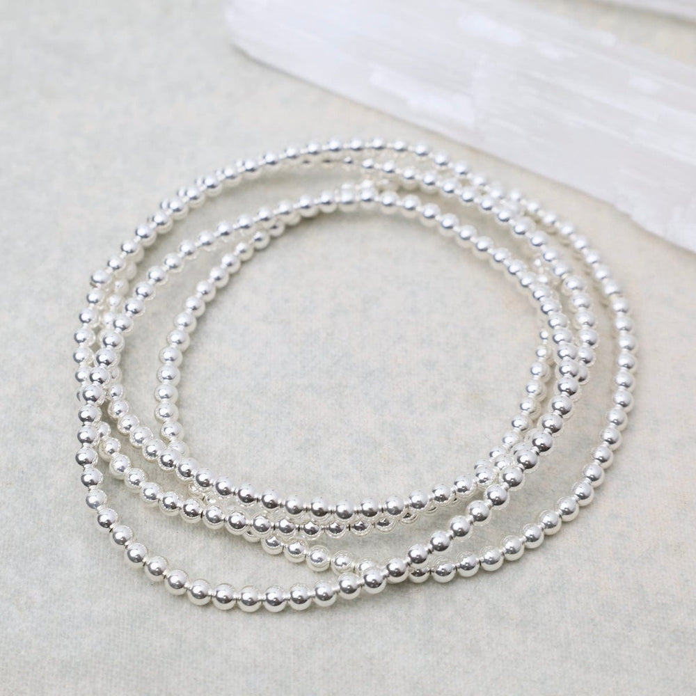 
                  
                    BRC 3mm Classic Ball Bracelet in Silver, Gold, or Two Tone
                  
                