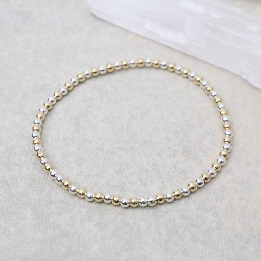 
                  
                    BRC 3mm Classic Ball Bracelet in Silver, Gold, or Two Tone
                  
                