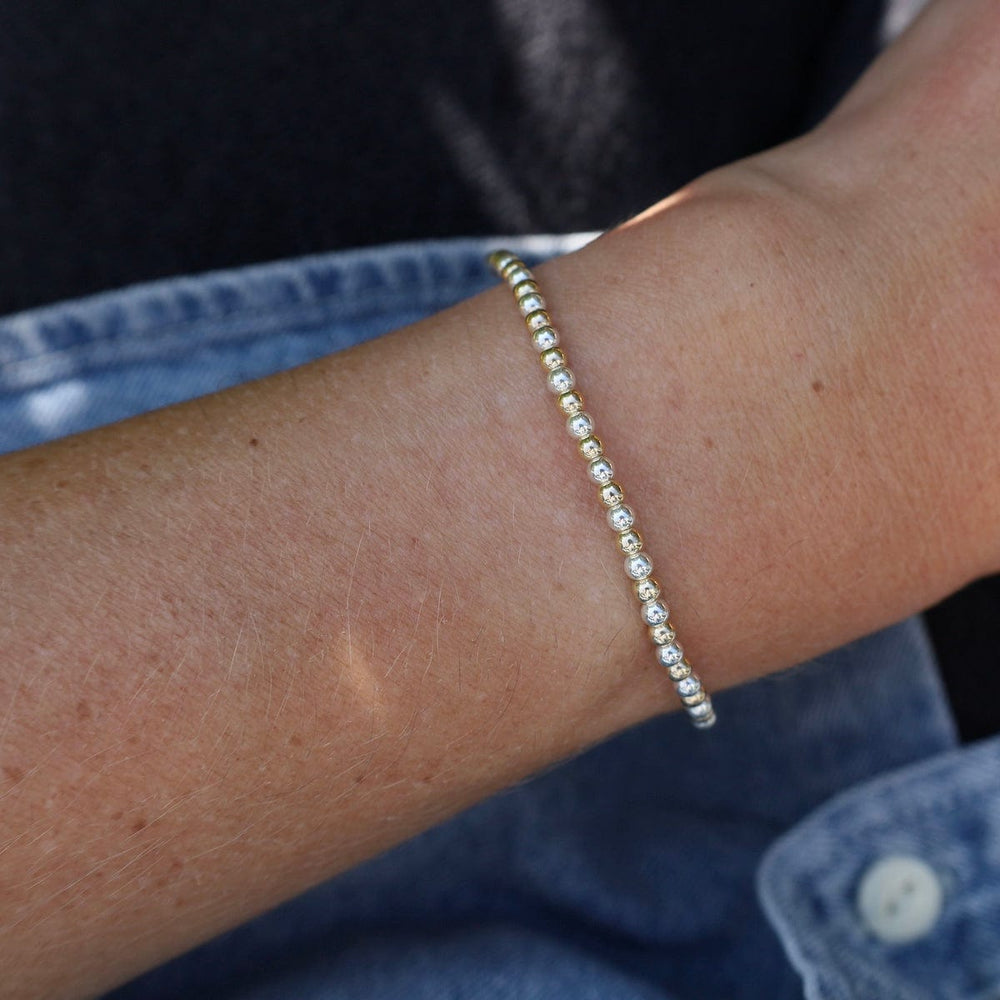 
                  
                    BRC 3mm Classic Ball Bracelet in Silver, Gold, or Two Tone
                  
                