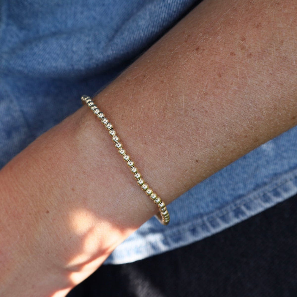 
                  
                    BRC 3mm Classic Ball Bracelet in Silver, Gold, or Two Tone
                  
                