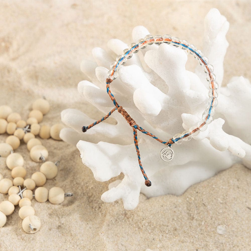 4ocean- Unisex, Recycled Glass and Plastic Bracelet - Multiple Colors –  Basics and Organics