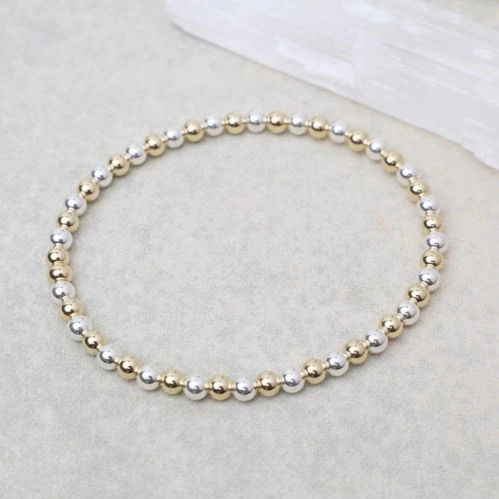 
                      
                        BRC 4mm Classic Ball Bracelet in Silver, Gold, or Two Tone
                      
                    