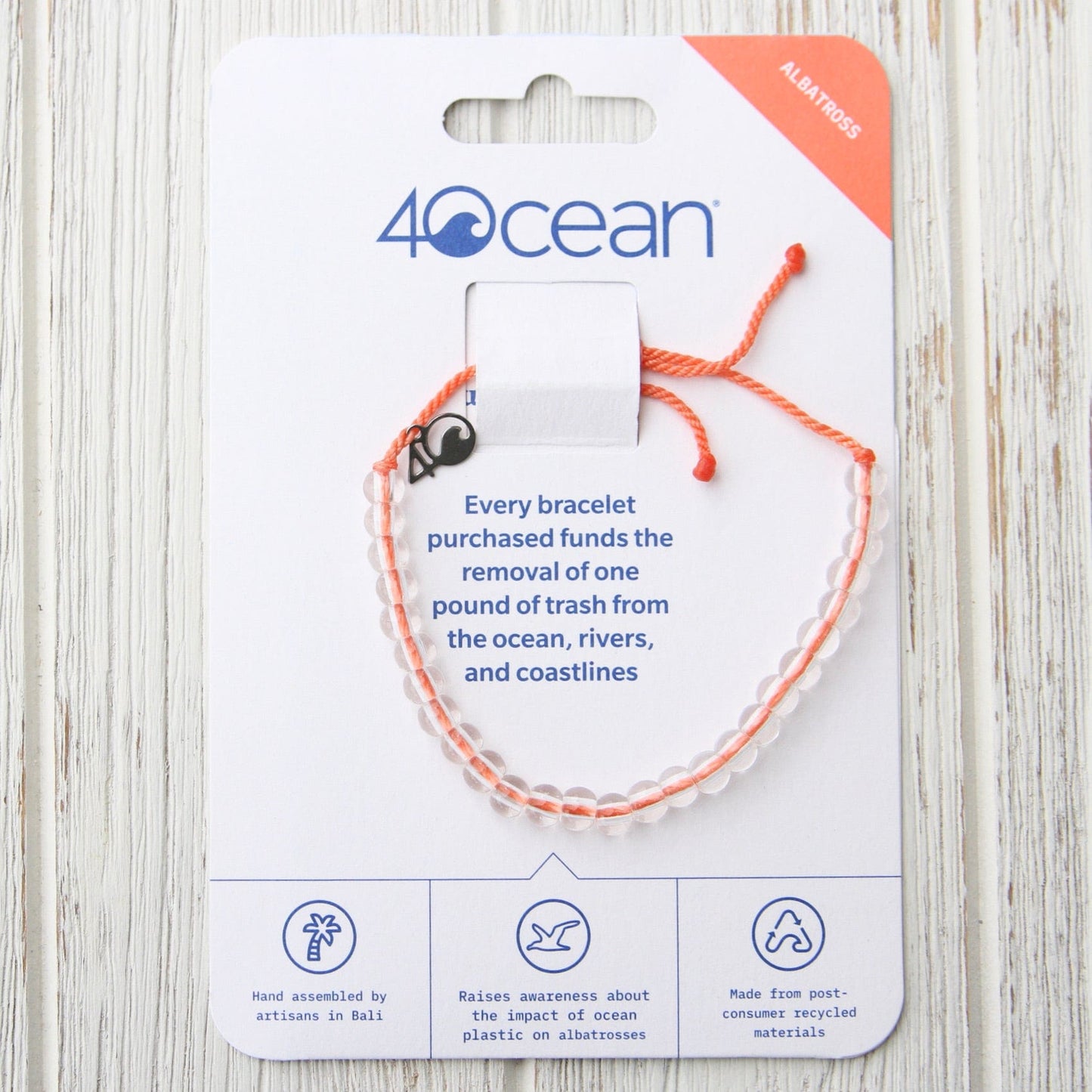 Bracelet with Ocean plastic Waterproof  MiMoana