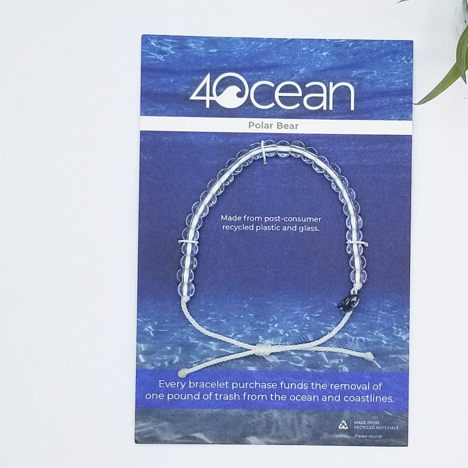 Sea Bags + 4ocean Beaded Bracelets - Polar Bear