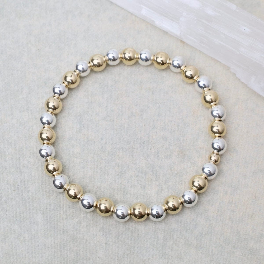 
                      
                        BRC 6mm Classic Ball Bracelet in Silver, Gold, or Two Tone
                      
                    