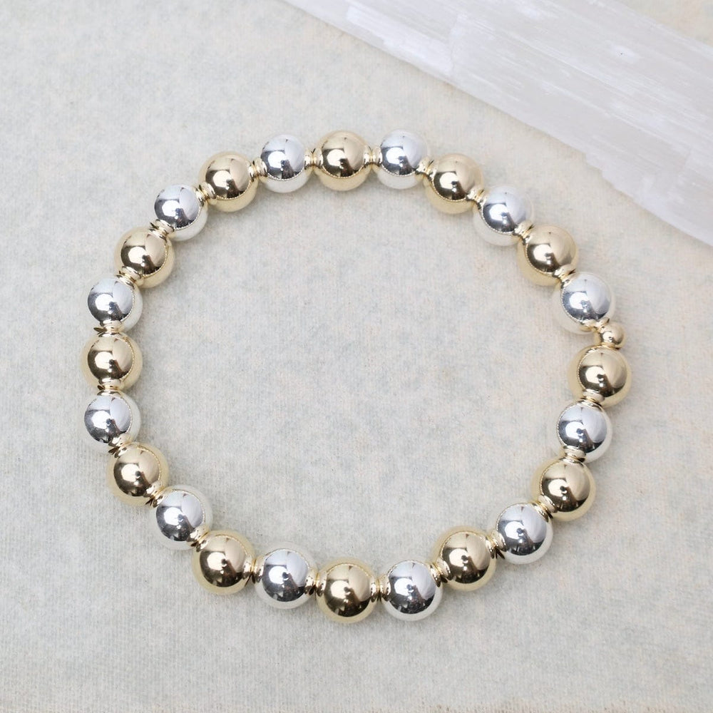 
                      
                        BRC 8mm Classic Ball Bracelet in Silver, Gold, or Two Tone
                      
                    