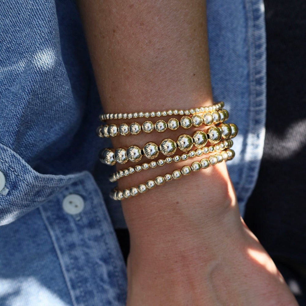 
                      
                        BRC 8mm Classic Ball Bracelet in Silver, Gold, or Two Tone
                      
                    