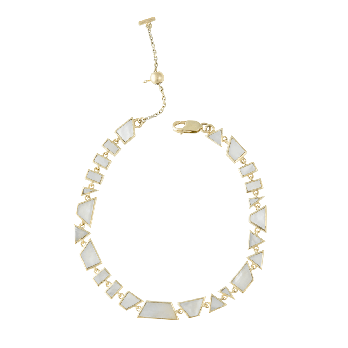 Load image into Gallery viewer, BRC-9K Tesserae Mother Of Pearl Midi Bracelet
