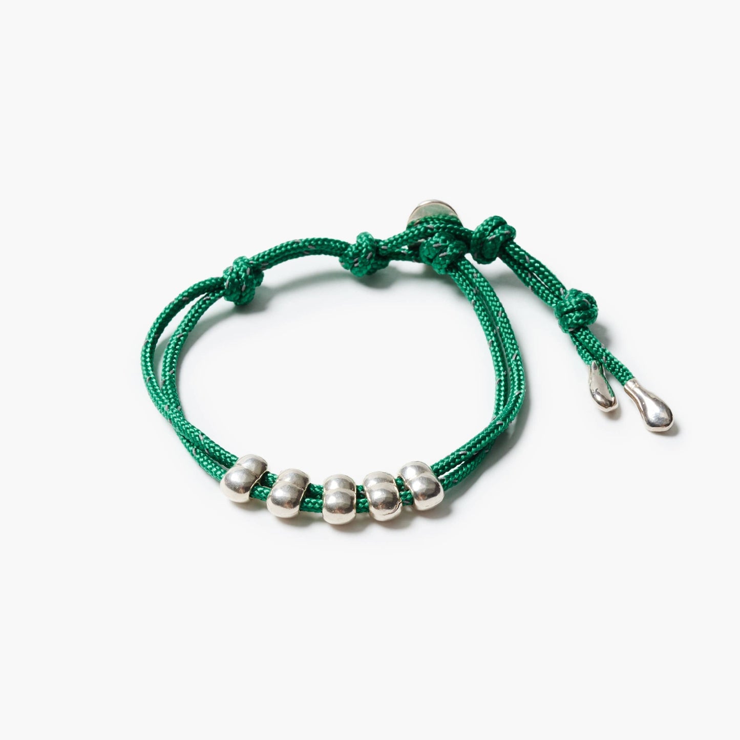 BRC Abacus Single Wrap Bracelet Green