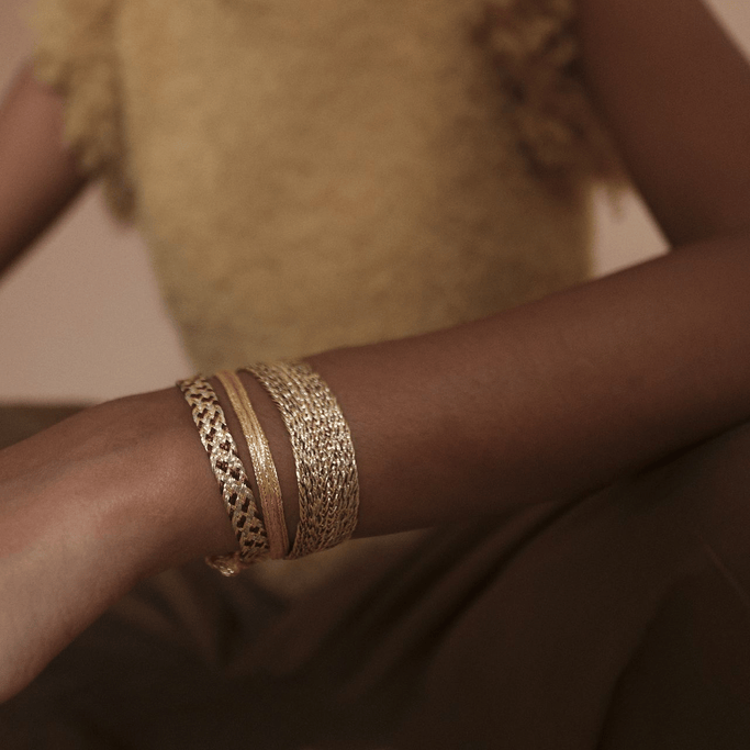 BRC Ania nº2 Bracelet in Peach Choco Almond