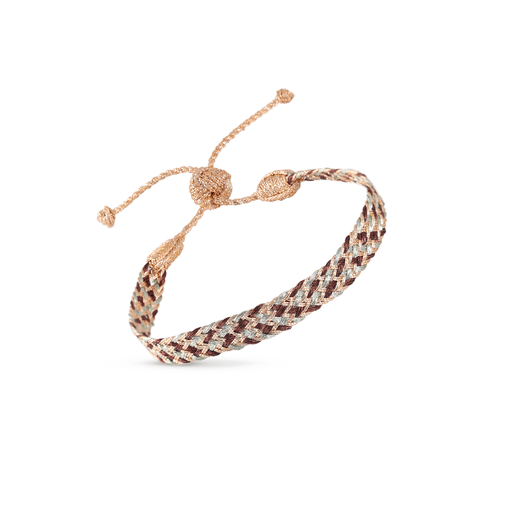 BRC Ania nº2 Bracelet in Peach Choco Almond