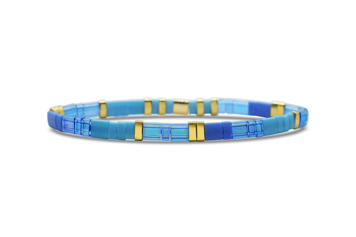 BRC Be Kind - Morse Code Tila Beaded Bracelet