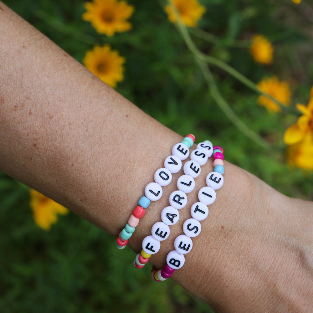 BRC Beaded Friendship Stretch Bracelet