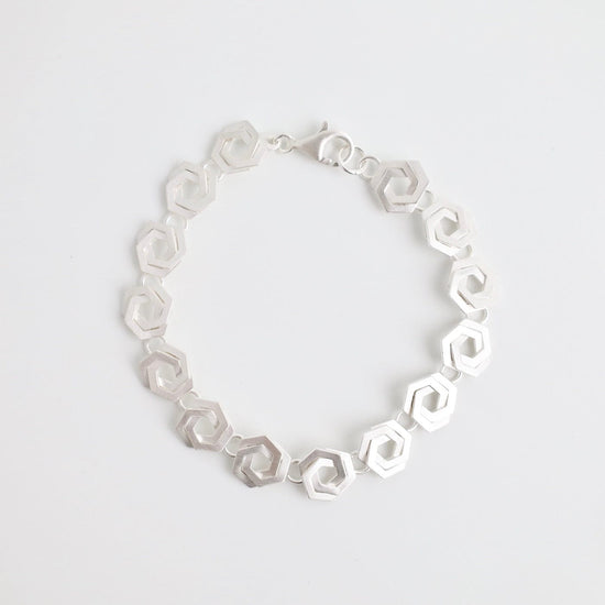 Load image into Gallery viewer, BRC Bee Mine Double Hex Link Bracelet
