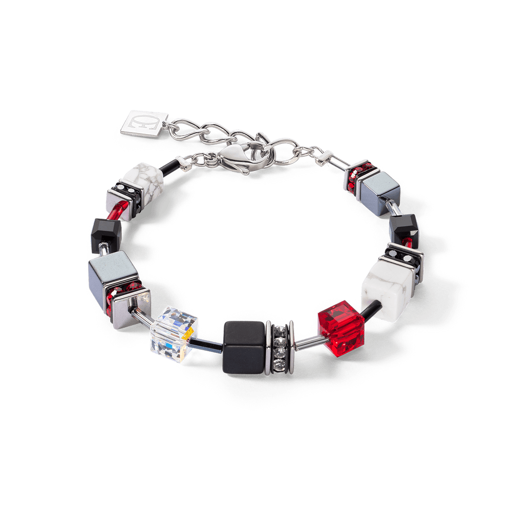 
                      
                        BRC Black and Red GeoCube Bracelet
                      
                    