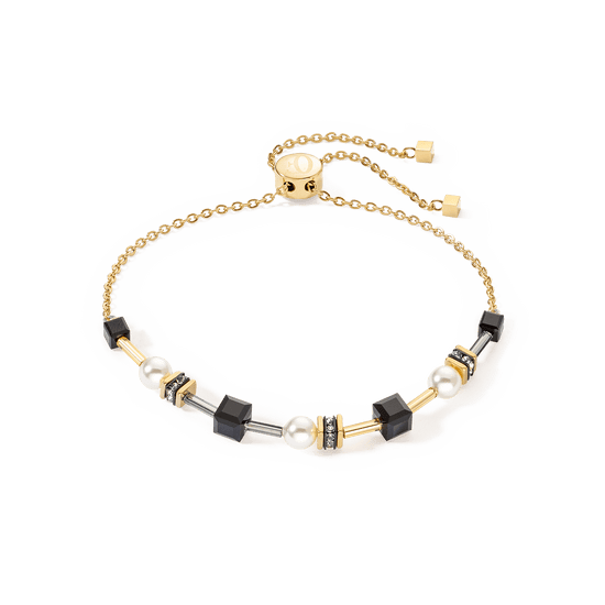 Coeur De Lion Geocube Iconic Precious Brown Necklace 42+6cm - Necklaces  from Faith Jewellers UK