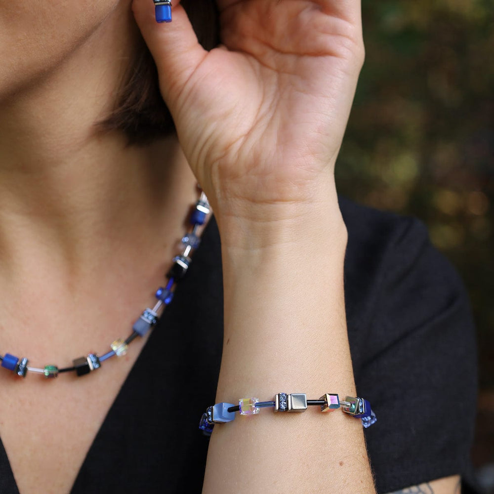 
                      
                        BRC Blue Geo Cube Bracelet
                      
                    