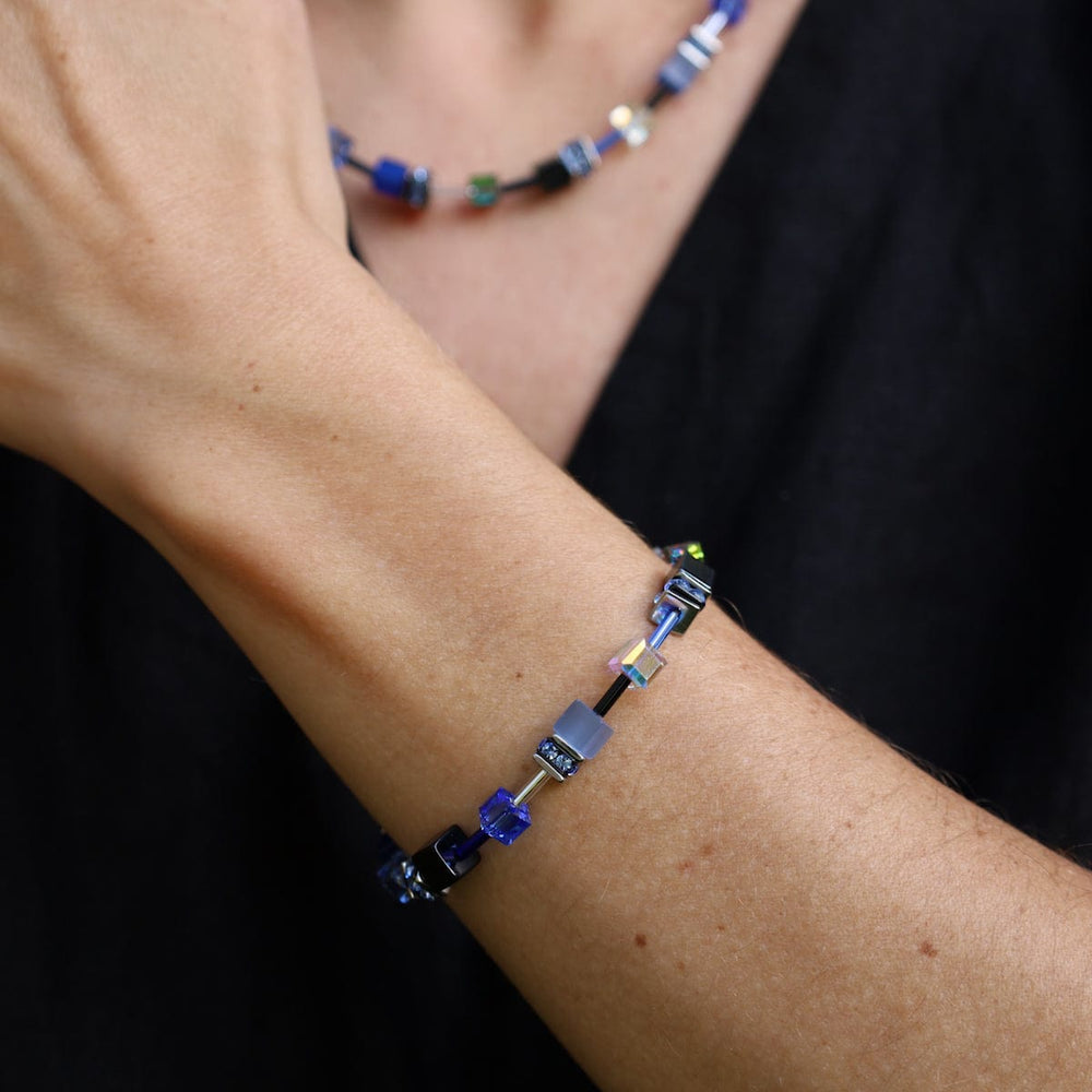 
                      
                        BRC Blue Geo Cube Bracelet
                      
                    