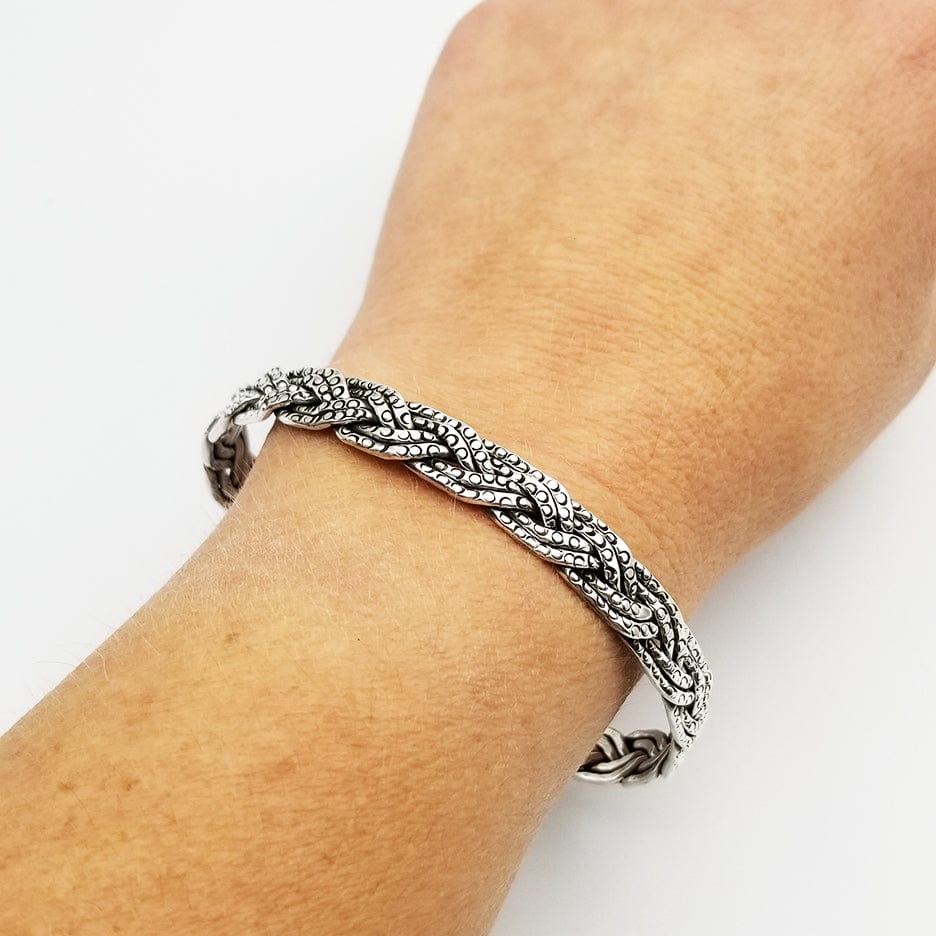 
                  
                    BRC BRAIDED CUFF WITH TINY CIRCLE STAMPS
                  
                