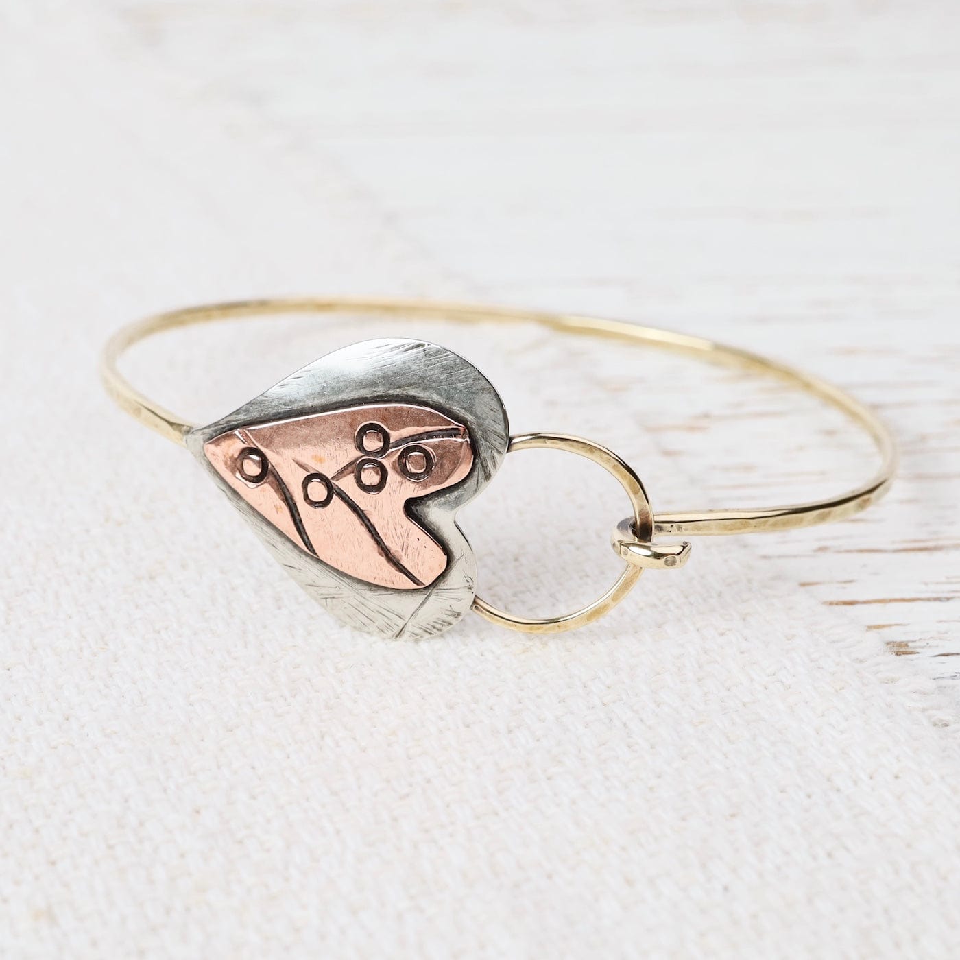 BRC-BRASS Choose Love Bracelet