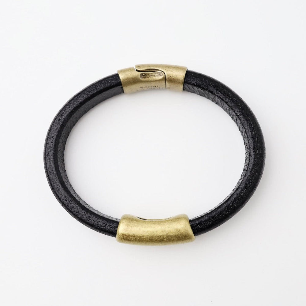 
                  
                    BRC Brass North Leather Bracelet
                  
                