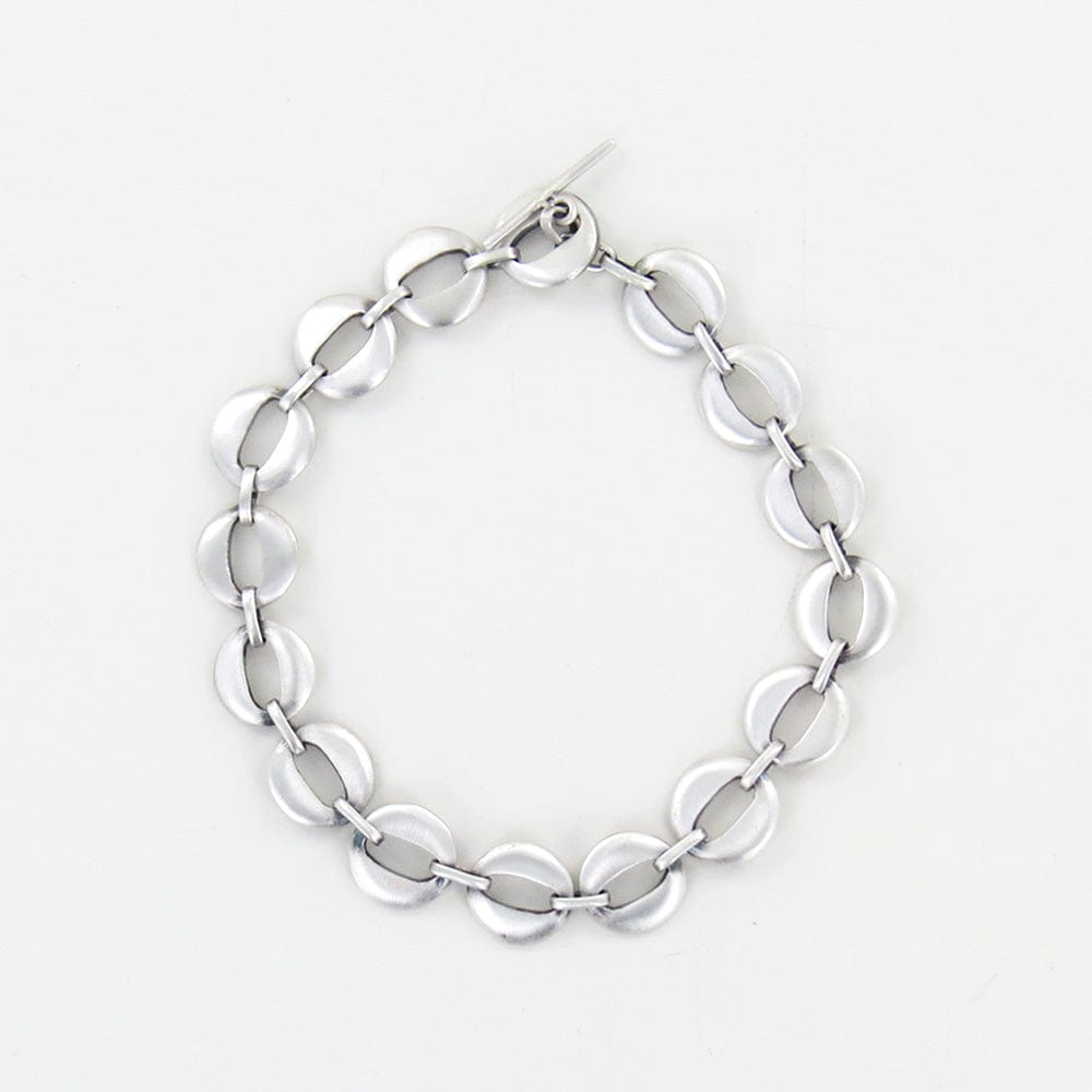 
                      
                        BRC Cat's Eye Link Bracelet - Sterling Silver
                      
                    