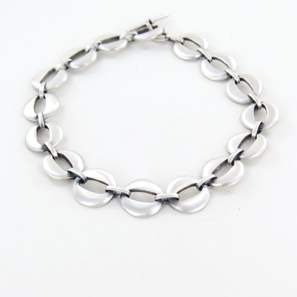 
                      
                        BRC Cat's Eye Link Bracelet - Sterling Silver
                      
                    