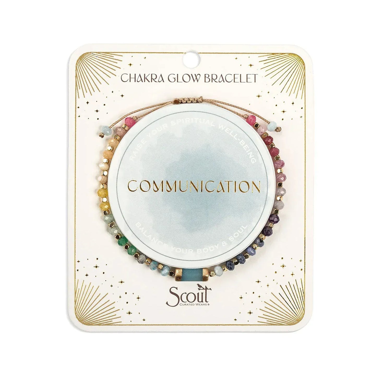 BRC Chakra Glow Bracelet - Communication/Throat/Gold