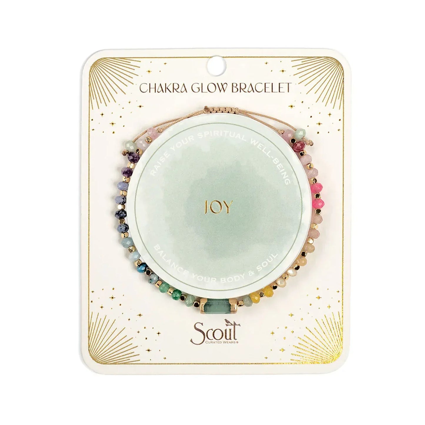 BRC Chakra Glow Bracelet - Joy/Heart/Gold