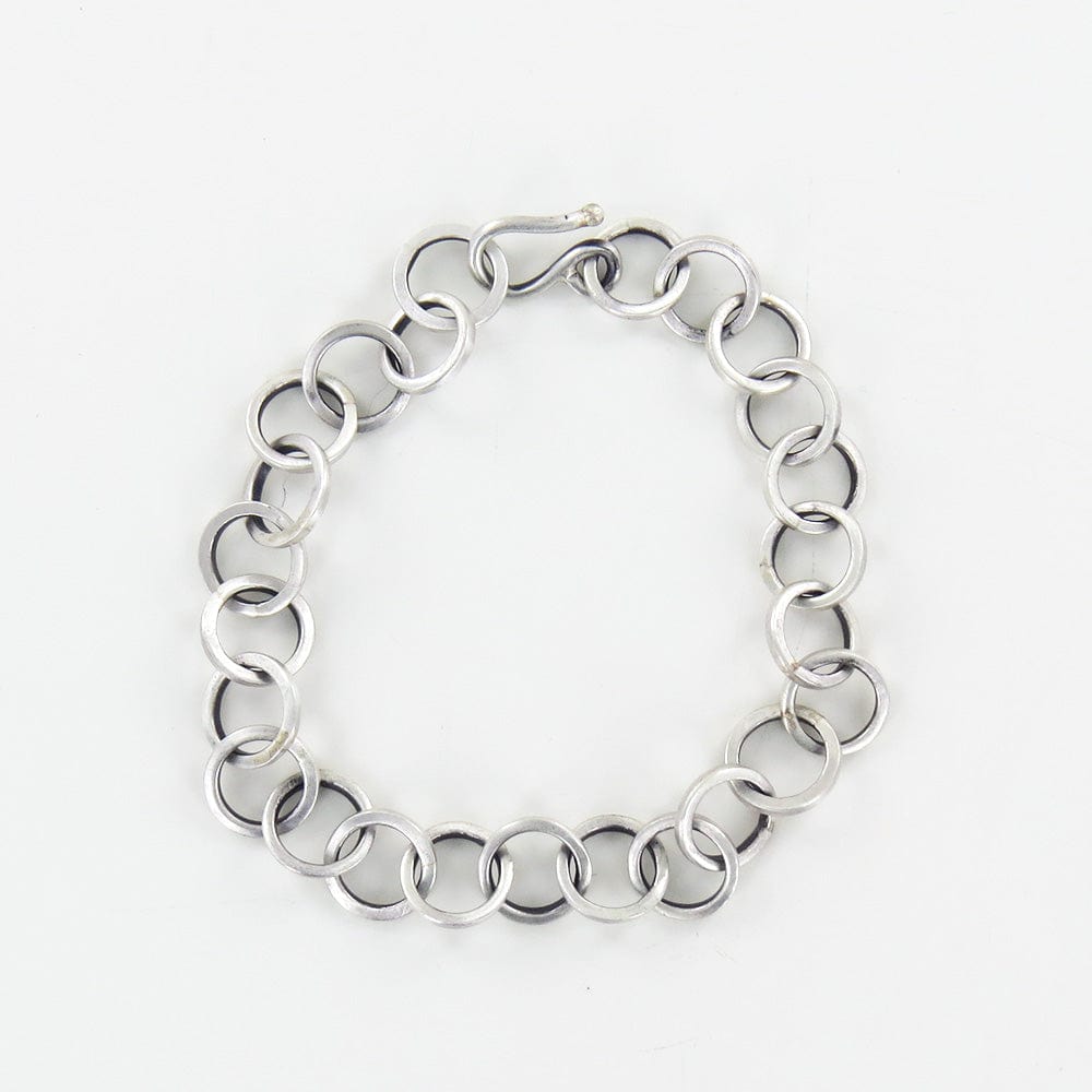BRC Circle Link Bracelet - Sterling Silver