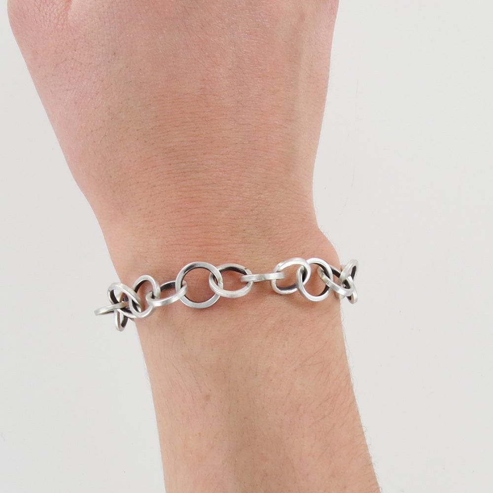 
                      
                        BRC Circle Link Bracelet - Sterling Silver
                      
                    