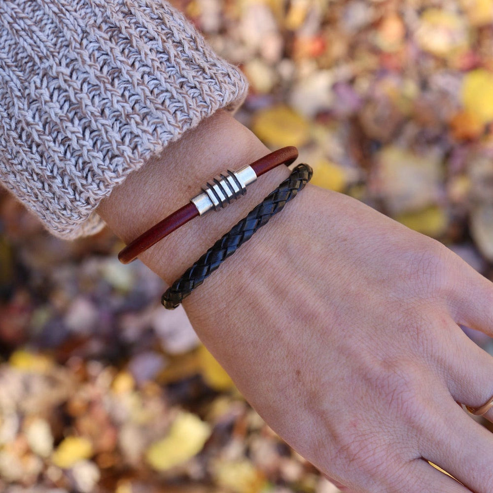 
                      
                        BRC Classic Bordeaux Leather Bracelet
                      
                    