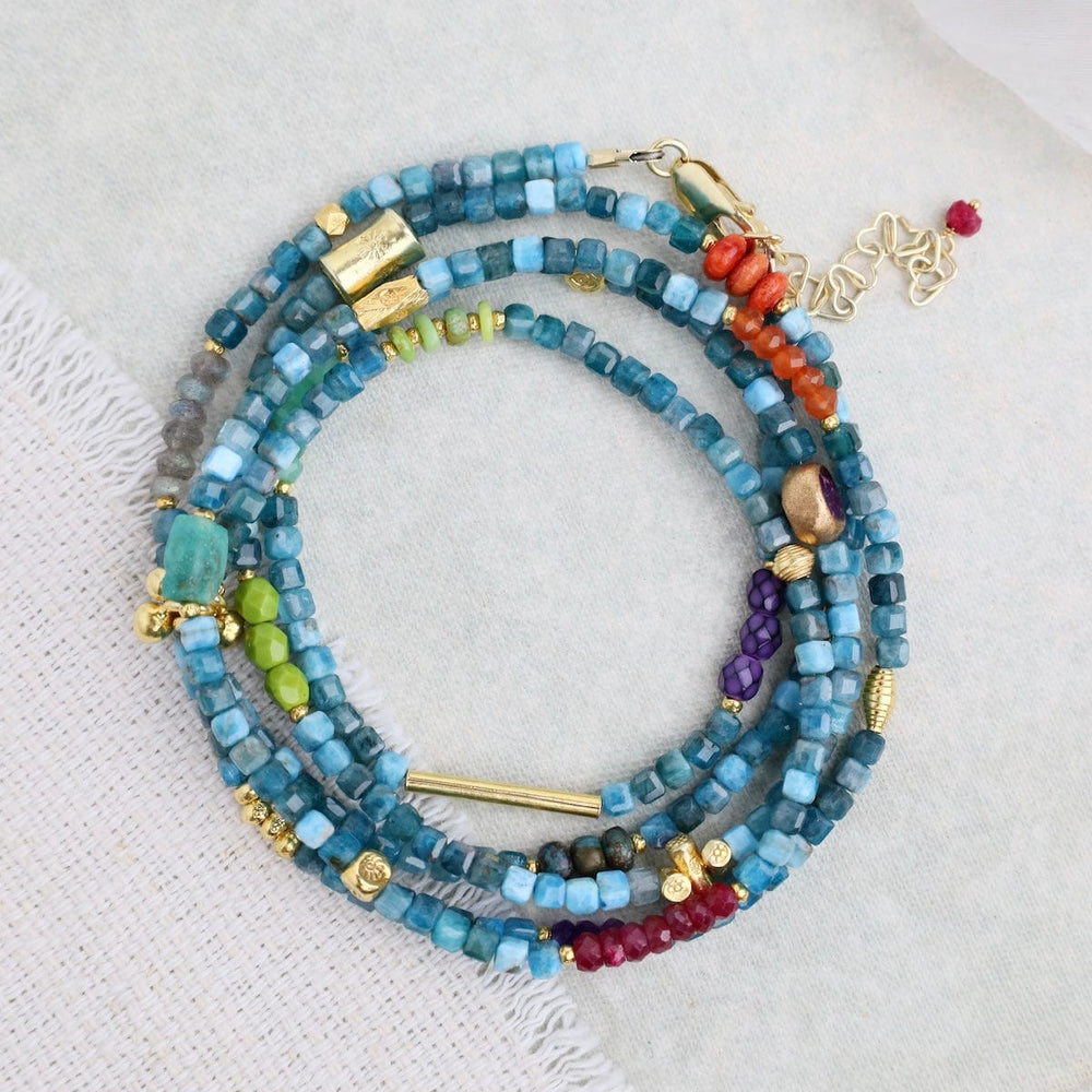 
                      
                        BRC Cubed Apatite Wrap Bracelet & Necklace
                      
                    