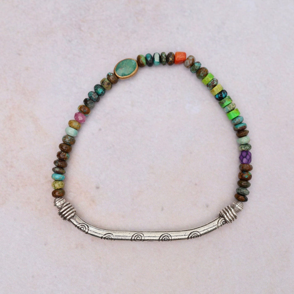 
                      
                        BRC Dark Turquoise Oval Bracelet
                      
                    