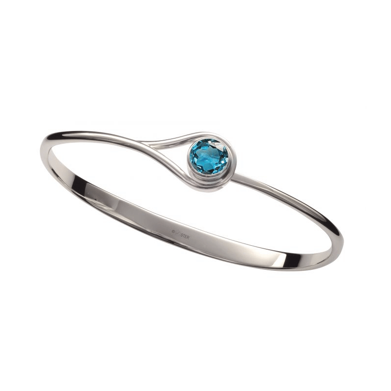 
                      
                        BRC Desire Bracelet in Sterling Silver & Blue Topaz
                      
                    